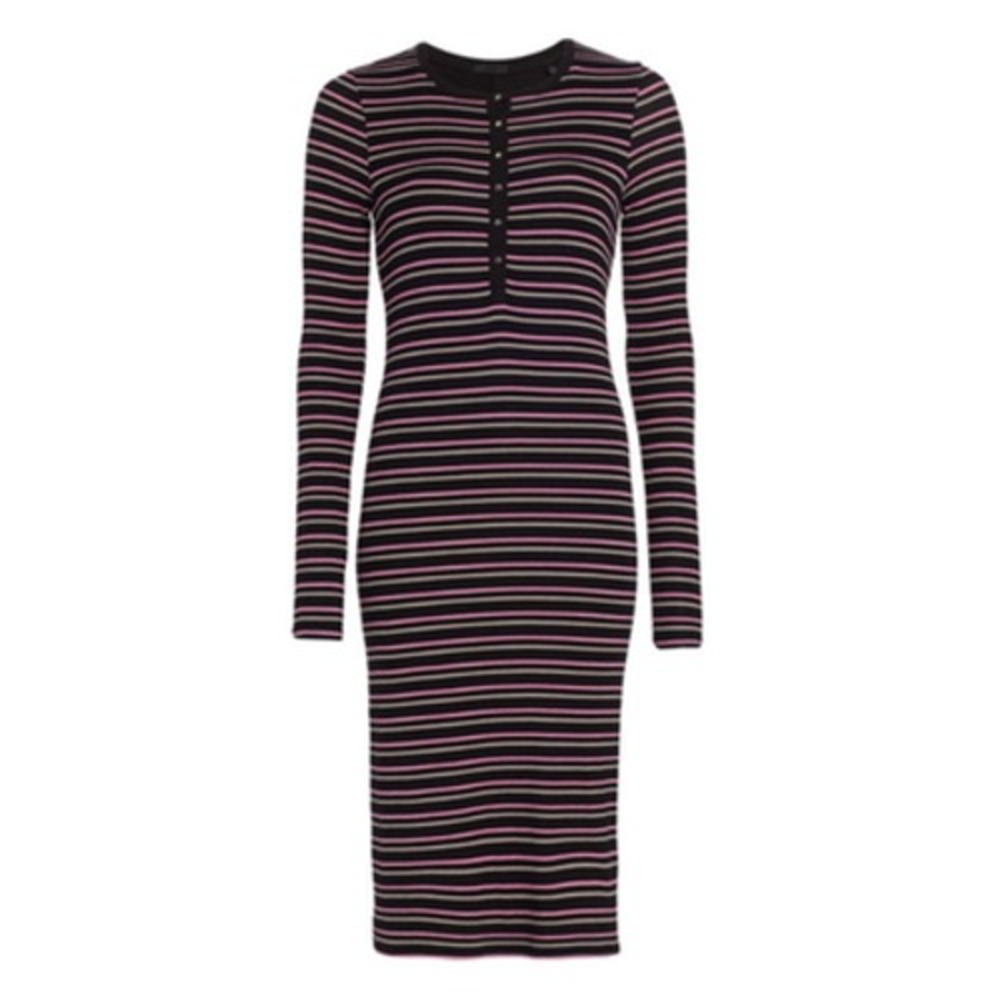 ATM Anthony Thomas Melillo Striped Sheath Sweater Dress Size XS